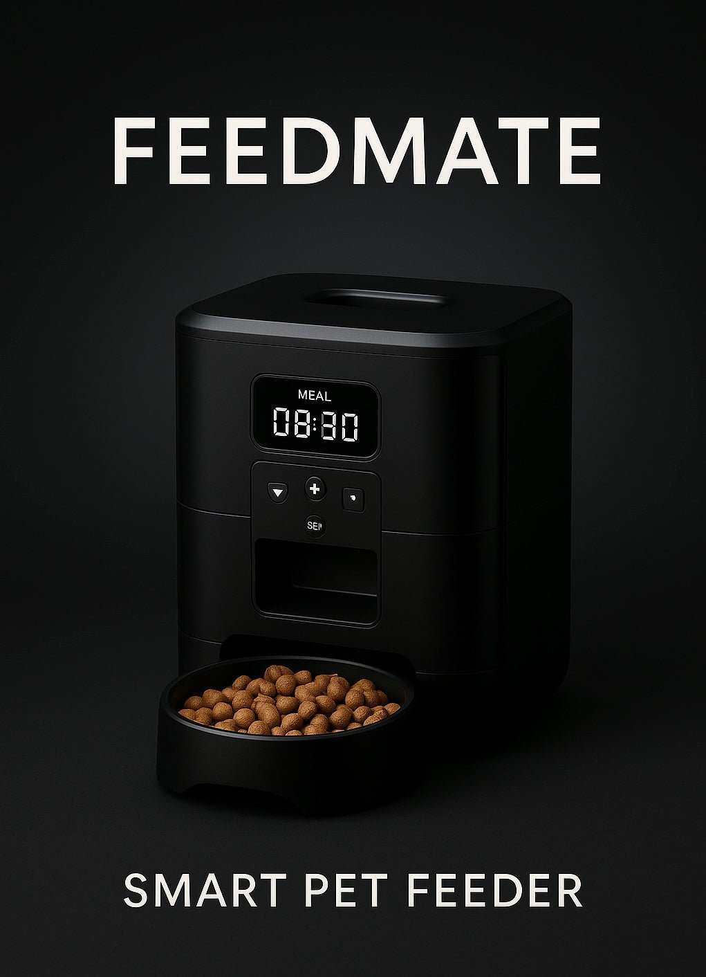 FeedMate™ – Smart Pet Feeder | Automatic Food Dispenser for Cats & Dogs – Smart Automatic Feeder for Cats and Dogs | Feedmate
